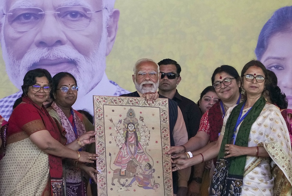 'Tortured' women from Sandeshkhali meet PM, seek justice